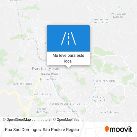 Rua São Domingos mapa
