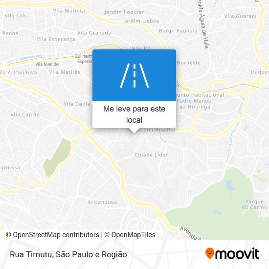 Rua Timutu mapa