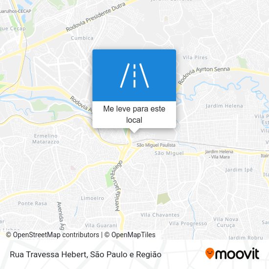 Rua Travessa Hebert mapa