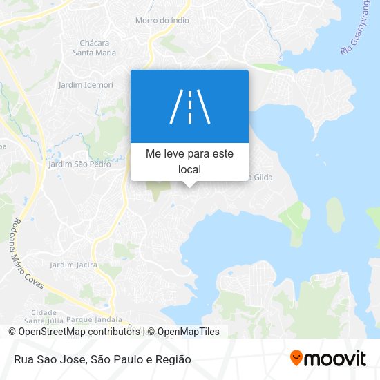 Rua Sao Jose mapa