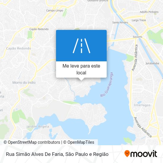 Rua Simão Alves De Faria mapa