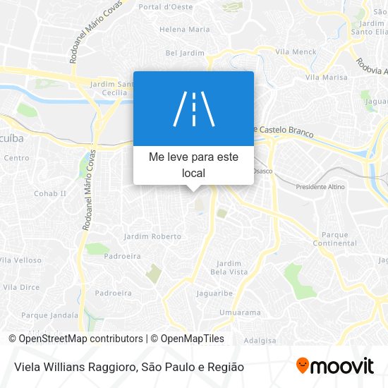 Viela Willians Raggioro mapa