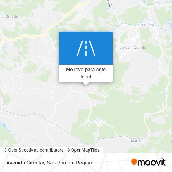 Avenida Circular mapa