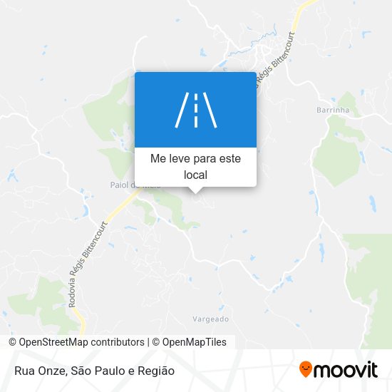 Rua Onze mapa
