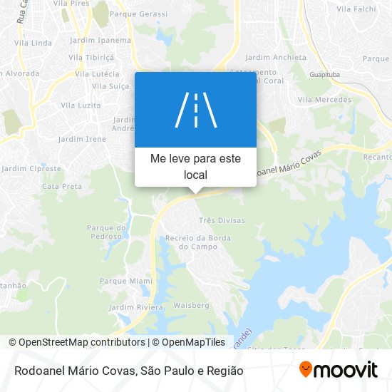 Rodoanel Mário Covas mapa