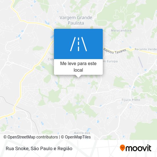 Rua Snoke mapa
