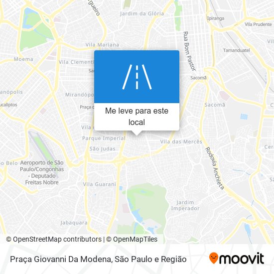 Praça Giovanni Da Modena mapa