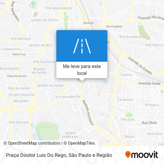 Praça Doutor Luis Do Rego mapa
