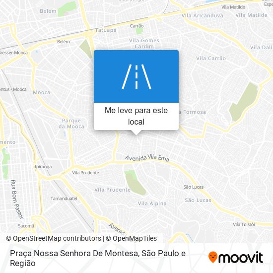 Praça Nossa Senhora De Montesa mapa