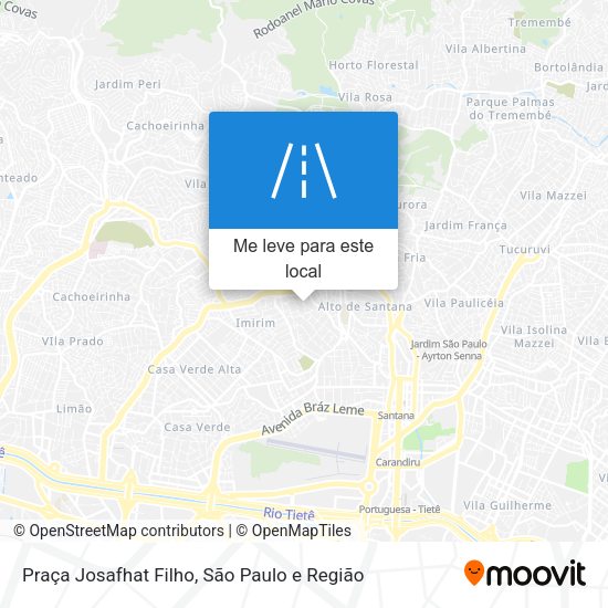 Praça Josafhat Filho mapa