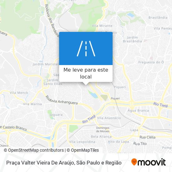 Praça Valter Vieira De Araújo mapa