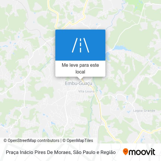 Praça Inácio Pires De Moraes mapa