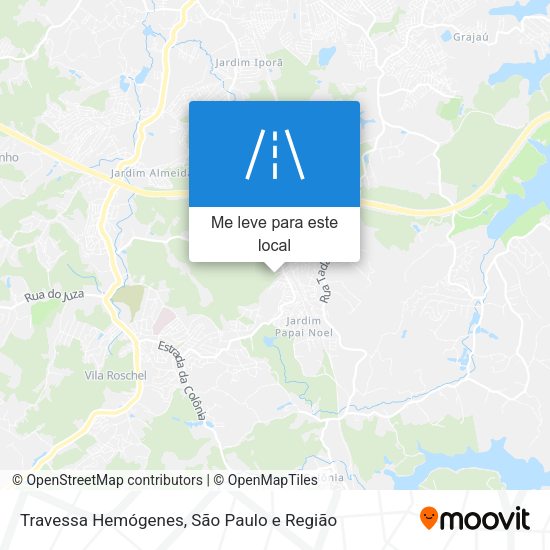 Travessa Hemógenes mapa