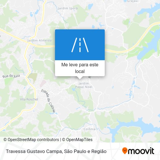 Travessa Gustavo Campa mapa