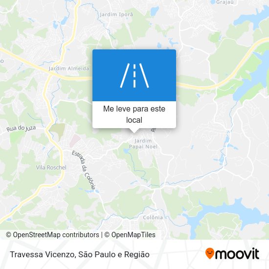 Travessa Vicenzo mapa