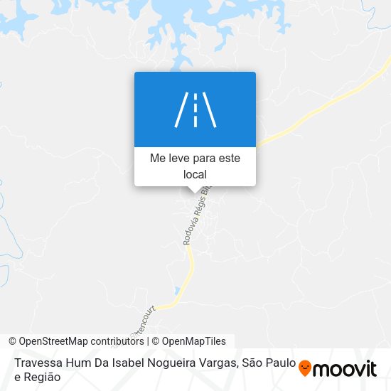 Travessa Hum Da Isabel Nogueira Vargas mapa