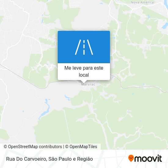 Rua Do Carvoeiro mapa