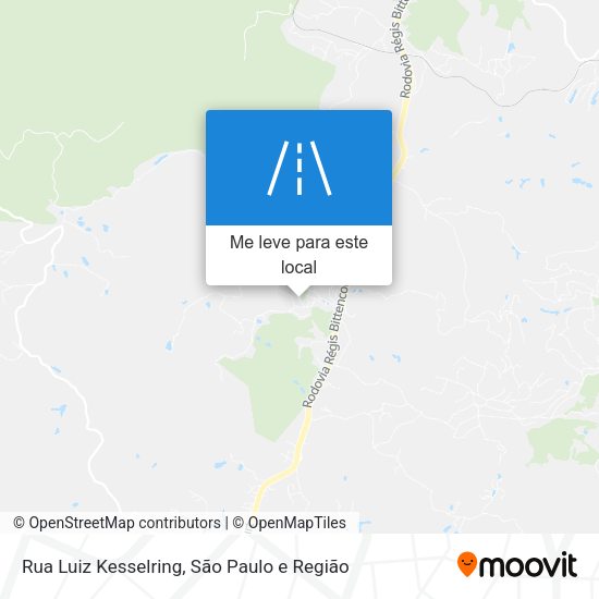 Rua Luiz Kesselring mapa