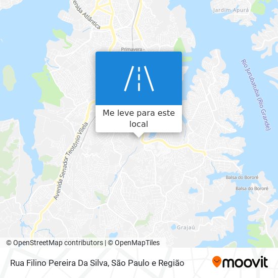 Rua Filino Pereira Da Silva mapa