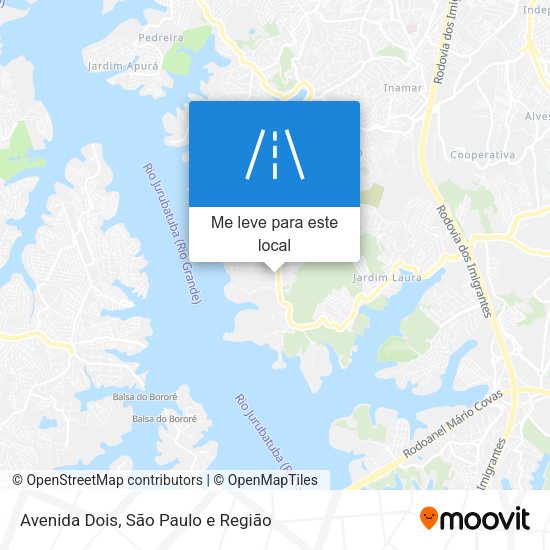 Avenida Dois mapa