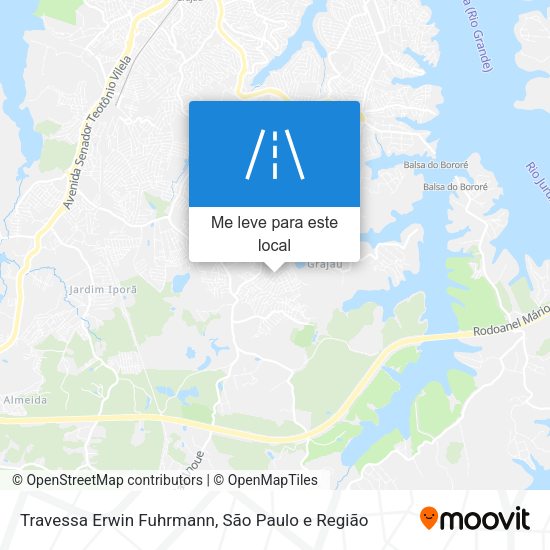 Travessa Erwin Fuhrmann mapa