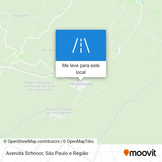 Avenida Schnoor mapa