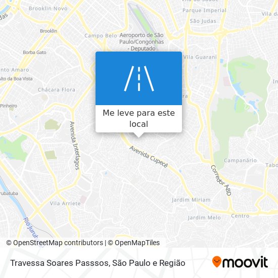 Travessa Soares Passsos mapa