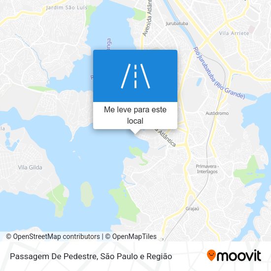 Passagem De Pedestre mapa
