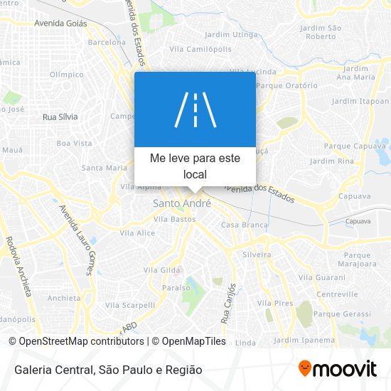 Galeria Central mapa