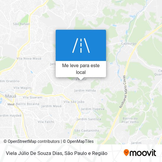 Viela Júlio De Souza Dias mapa