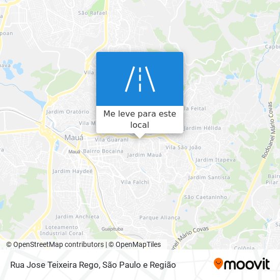 Rua Jose Teixeira Rego mapa