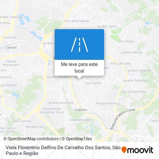 Viela Florentino Delfino De Carvalho Dos Santos mapa