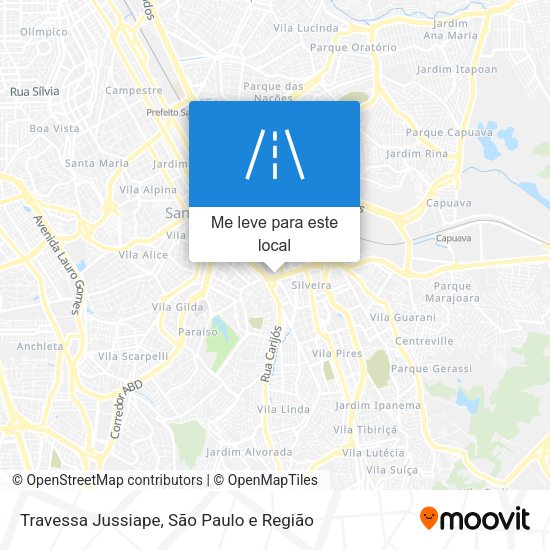 Travessa Jussiape mapa