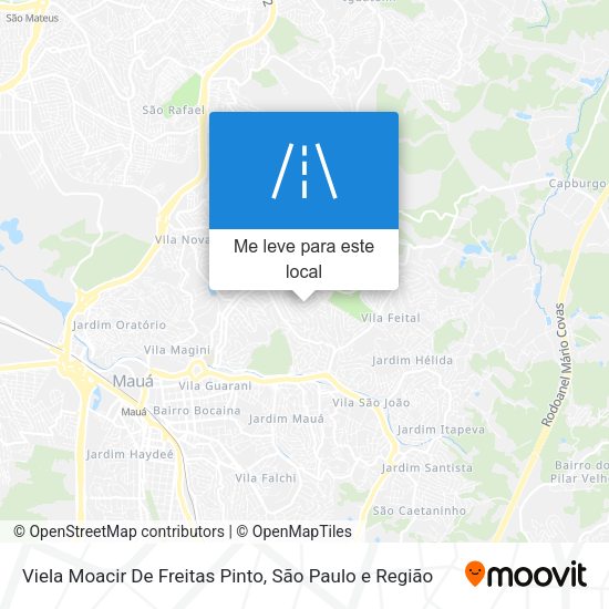 Viela Moacir De Freitas Pinto mapa