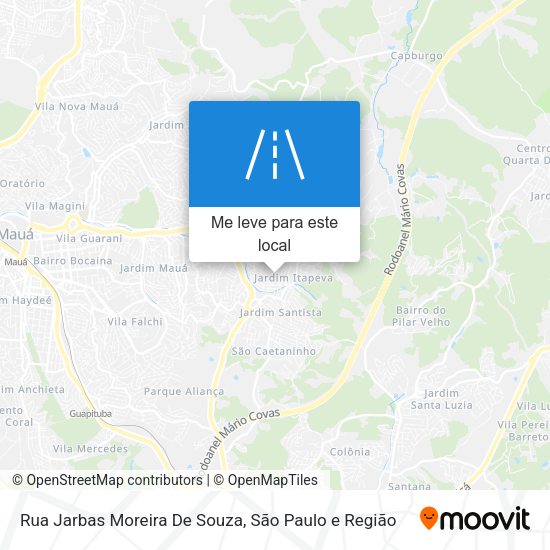 Rua Jarbas Moreira De Souza mapa