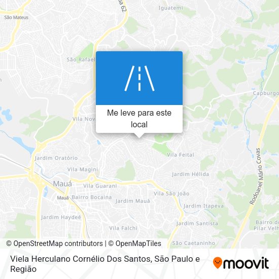 Viela Herculano Cornélio Dos Santos mapa