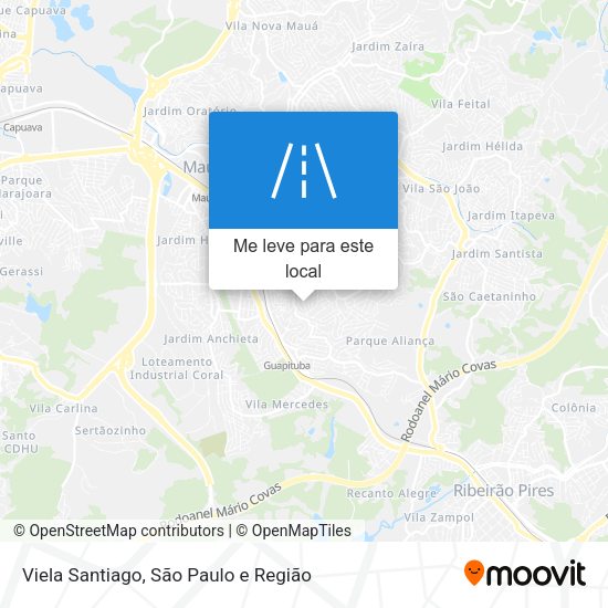 Viela Santiago mapa