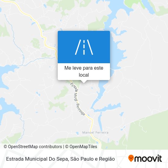 Estrada Municipal Do Sepa mapa