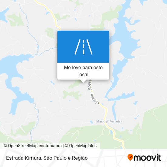 Estrada Kimura mapa