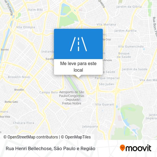 Rua Henri Bellechose mapa