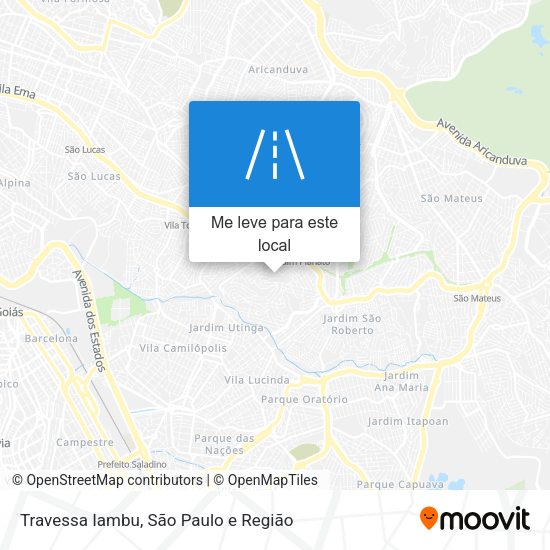 Travessa Iambu mapa