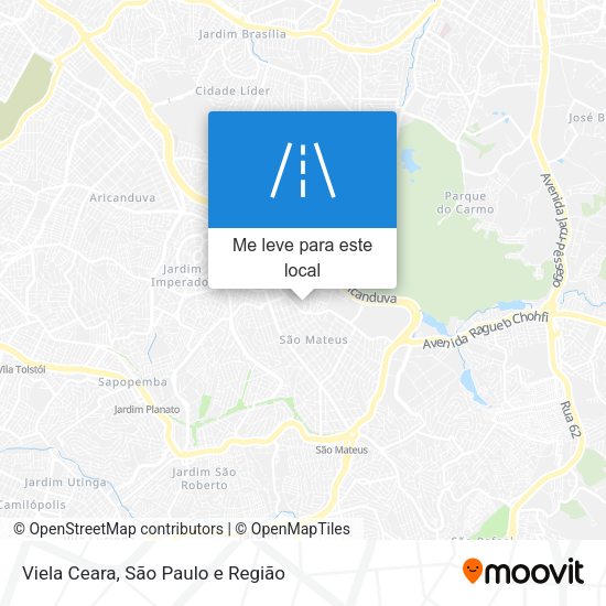 Viela Ceara mapa