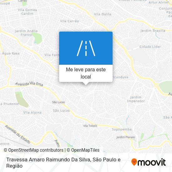 Travessa Amaro Raimundo Da Silva mapa