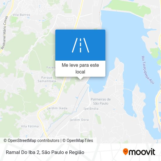 Ramal Do Iba 2 mapa