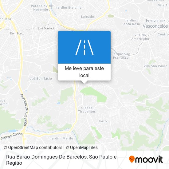 Rua Barão Domingues De Barcelos mapa