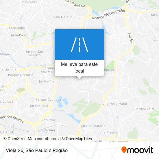 Viela 26 mapa