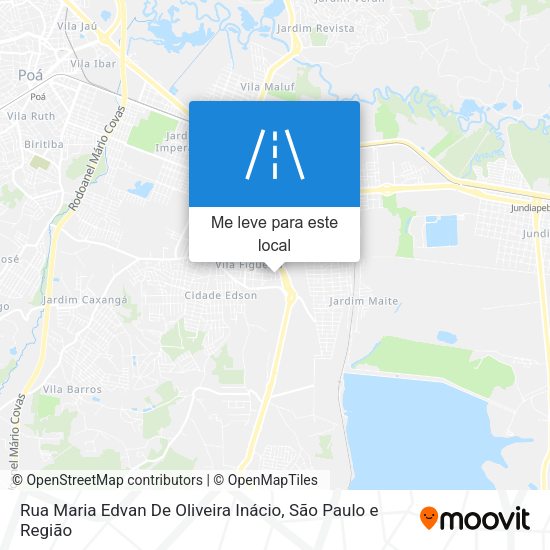 Rua Maria Edvan De Oliveira Inácio mapa