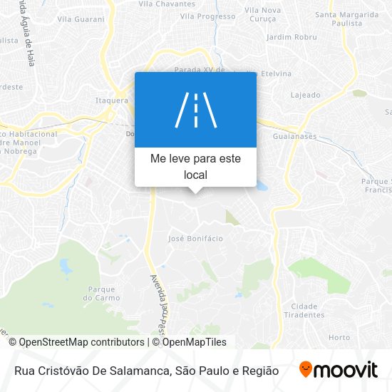 Rua Cristóvão De Salamanca mapa