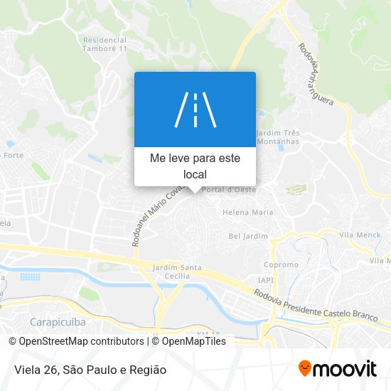 Viela 26 mapa