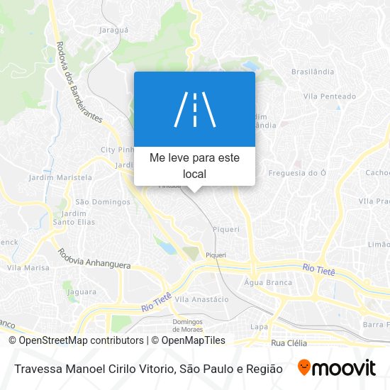 Travessa Manoel Cirilo Vitorio mapa